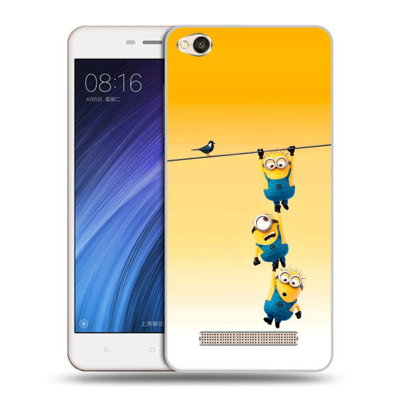 Пластиковый чехол на Xiaomi RedMi 4A с принтом Миньоны Пластиковый чехол на Xiaomi RedMi 4A с принтом Миньоны