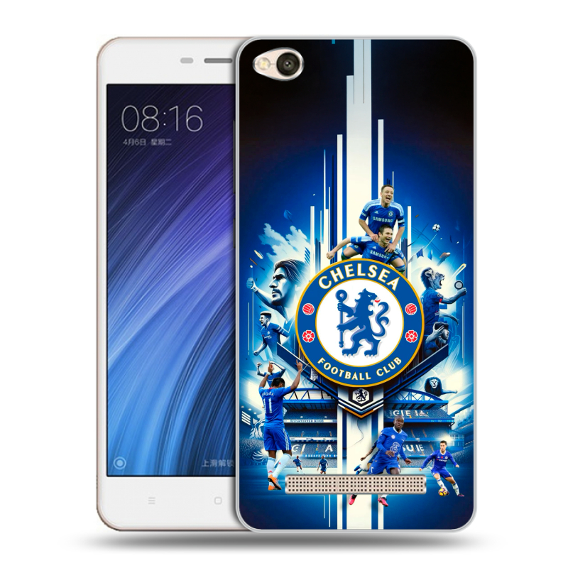 Силиконовый чехол на Xiaomi RedMi 4A с принтом Chelsea Челси Силиконовый чехол на Xiaomi RedMi 4A с принтом Chelsea Челси
