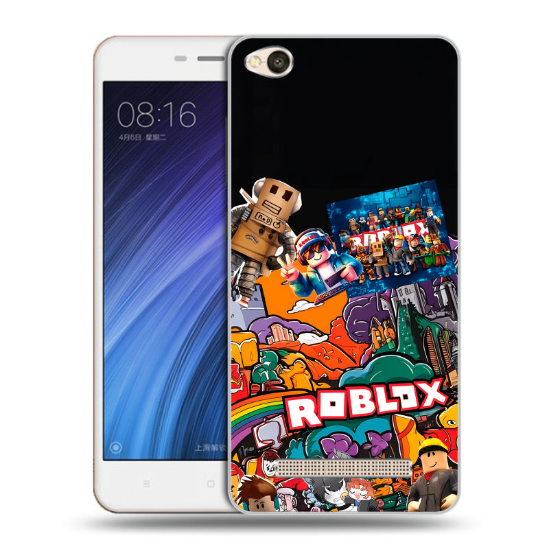 Пластиковый чехол на Xiaomi RedMi 4A с принтом Roblox Роблокс Пластиковый чехол на Xiaomi RedMi 4A с принтом Roblox Роблокс