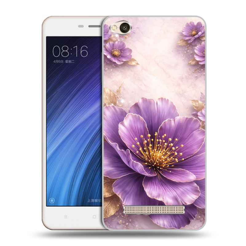 Силиконовый чехол на Xiaomi RedMi 4A с принтом женский Силиконовый чехол на Xiaomi RedMi 4A с принтом женский