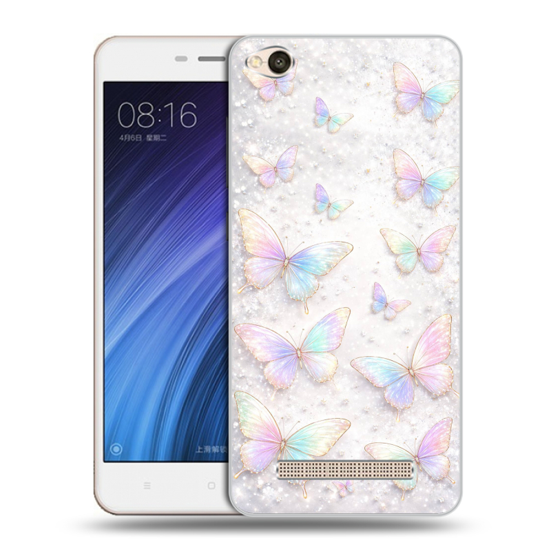 Силиконовый чехол на Xiaomi RedMi 4A с принтом женский Силиконовый чехол на Xiaomi RedMi 4A с принтом женский