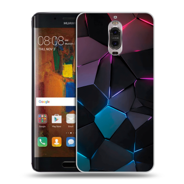 Пластиковый чехол на Huawei Mate 9 Pro с принтом Геометрия неона Пластиковый чехол на Huawei Mate 9 Pro с принтом Геометрия неона