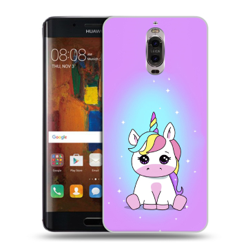 Пластиковый чехол на Huawei Mate 9 Pro с принтом Единорог Пластиковый чехол на Huawei Mate 9 Pro с принтом Единорог