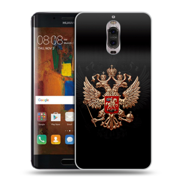 Пластиковый чехол на Huawei Mate 9 Pro с принтом Герб России Пластиковый чехол на Huawei Mate 9 Pro с принтом Герб России