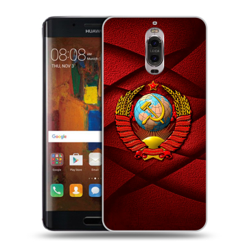 Пластиковый чехол на Huawei Mate 9 Pro с принтом Герб СССР Пластиковый чехол на Huawei Mate 9 Pro с принтом Герб СССР