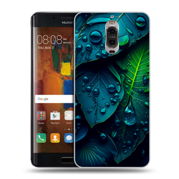 Пластиковый чехол на Huawei Mate 9 Pro с принтом Листья Пластиковый чехол на Huawei Mate 9 Pro с принтом Листья