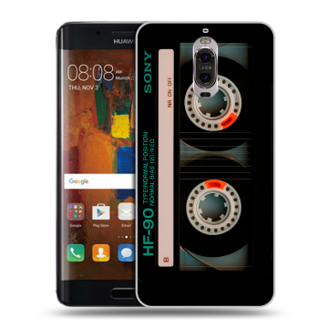 Пластиковый чехол на Huawei Mate 9 Pro с принтом Кассета Пластиковый чехол на Huawei Mate 9 Pro с принтом Кассета
