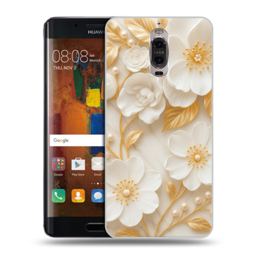 Пластиковый чехол на Huawei Mate 9 Pro с принтом Цветы Пластиковый чехол на Huawei Mate 9 Pro с принтом Цветы