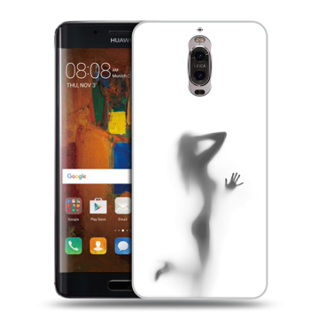 Пластиковый чехол на Huawei Mate 9 Pro с принтом Силуэт
