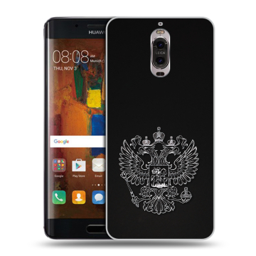 Пластиковый чехол на Huawei Mate 9 Pro с принтом Герб России
