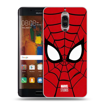 Пластиковый чехол на Huawei Mate 9 Pro с принтом человек паук spiderman