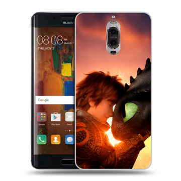 Пластиковый чехол на Huawei Mate 9 Pro с принтом Как приручить дракона