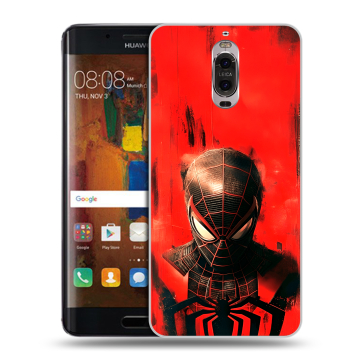 Пластиковый чехол на Huawei Mate 9 Pro с принтом человек паук spiderman Пластиковый чехол на Huawei Mate 9 Pro с принтом человек паук spiderman