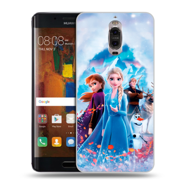 Пластиковый чехол на Huawei Mate 9 Pro с принтом Холодное сердце Frozen Пластиковый чехол на Huawei Mate 9 Pro с принтом Холодное сердце Frozen