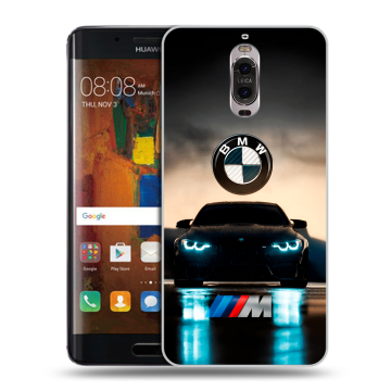 Пластиковый чехол на Huawei Mate 9 Pro с принтом БМВ BMW