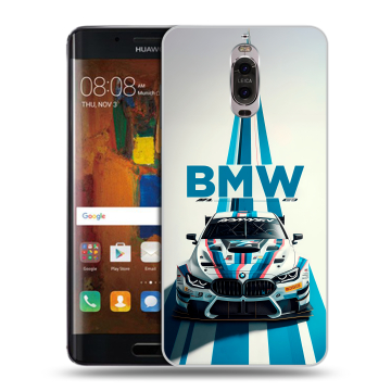 Пластиковый чехол на Huawei Mate 9 Pro с принтом БМВ BMW