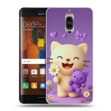 Пластиковый чехол на Huawei Mate 9 Pro с принтом для девочек