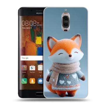 Пластиковый чехол на Huawei Mate 9 Pro с принтом Лиса