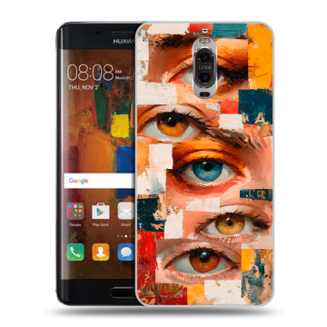 Пластиковый чехол на Huawei Mate 9 Pro с принтом Модный принт