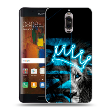 Пластиковый чехол на Huawei Mate 9 Pro с принтом Король лев