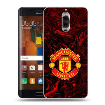 Пластиковый чехол на Huawei Mate 9 Pro с принтом Manchester United