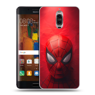 Пластиковый чехол на Huawei Mate 9 Pro с принтом Spiderman Человек паук Пластиковый чехол на Huawei Mate 9 Pro с принтом Spiderman Человек паук