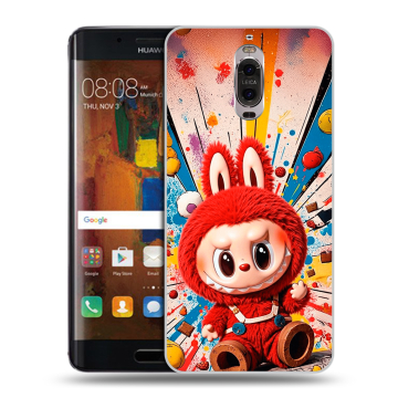 Пластиковый чехол на Huawei Mate 9 Pro с принтом Labubu Лабубу Пластиковый чехол на Huawei Mate 9 Pro с принтом Labubu Лабубу