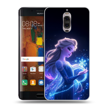Пластиковый чехол на Huawei Mate 9 Pro с принтом Холодное сердце Frozen