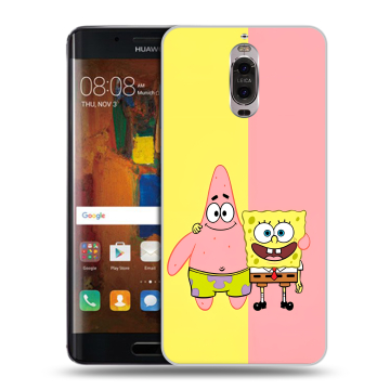Пластиковый чехол на Huawei Mate 9 Pro с принтом Спанч боб Спанчбоб Пластиковый чехол на Huawei Mate 9 Pro с принтом Спанч боб Спанчбоб