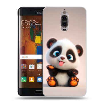 Пластиковый чехол на Huawei Mate 9 Pro с принтом милая панда