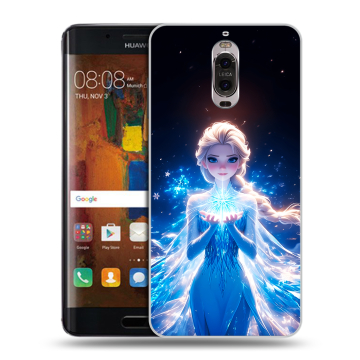 Пластиковый чехол на Huawei Mate 9 Pro с принтом Холодное сердце Frozen Пластиковый чехол на Huawei Mate 9 Pro с принтом Холодное сердце Frozen