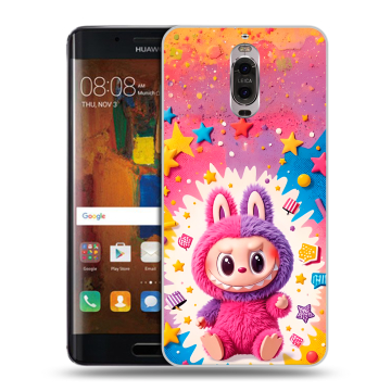 Пластиковый чехол на Huawei Mate 9 Pro с принтом Labubu Лабубу Пластиковый чехол на Huawei Mate 9 Pro с принтом Labubu Лабубу
