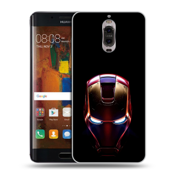 Пластиковый чехол на Huawei Mate 9 Pro с принтом IronMan Железный человек Пластиковый чехол на Huawei Mate 9 Pro с принтом IronMan Железный человек