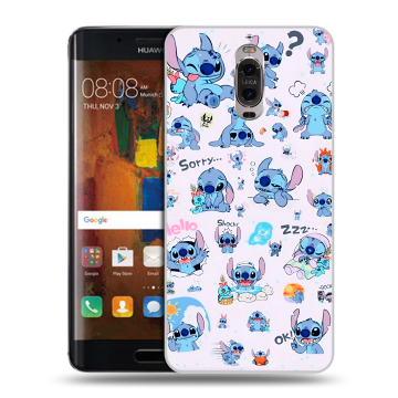 Пластиковый чехол на Huawei Mate 9 Pro с принтом Лило и Стич