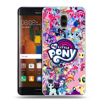 Пластиковый чехол на Huawei Mate 9 Pro с принтом My little pony Дружба чудо Пластиковый чехол на Huawei Mate 9 Pro с принтом My little pony Дружба чудо