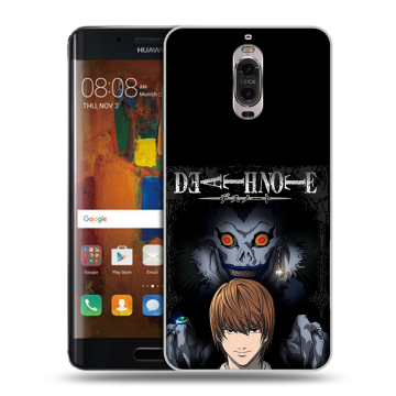 Пластиковый чехол на Huawei Mate 9 Pro с принтом Death note Тетрадь смерти