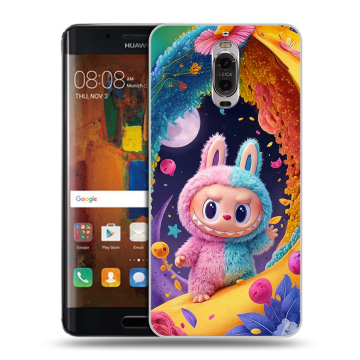 Пластиковый чехол на Huawei Mate 9 Pro с принтом Labubu Лабубу