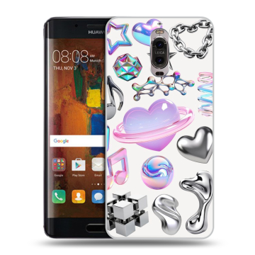 Пластиковый чехол на Huawei Mate 9 Pro с принтом Y2K