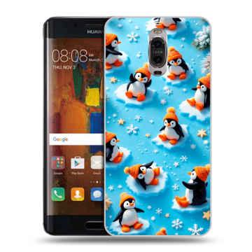 Пластиковый чехол на Huawei Mate 9 Pro с принтом Новый год Пластиковый чехол на Huawei Mate 9 Pro с принтом Новый год