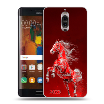 Пластиковый чехол на Huawei Mate 9 Pro с принтом Новый год Пластиковый чехол на Huawei Mate 9 Pro с принтом Новый год