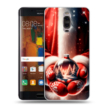 Пластиковый чехол на Huawei Mate 9 Pro с принтом Новый год Пластиковый чехол на Huawei Mate 9 Pro с принтом Новый год