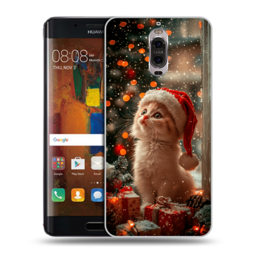 Пластиковый чехол на Huawei Mate 9 Pro с принтом Новый год Пластиковый чехол на Huawei Mate 9 Pro с принтом Новый год