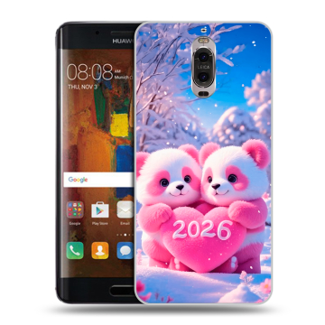 Пластиковый чехол на Huawei Mate 9 Pro с принтом Новый год Пластиковый чехол на Huawei Mate 9 Pro с принтом Новый год