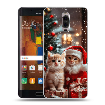Пластиковый чехол на Huawei Mate 9 Pro с принтом Новый год Пластиковый чехол на Huawei Mate 9 Pro с принтом Новый год