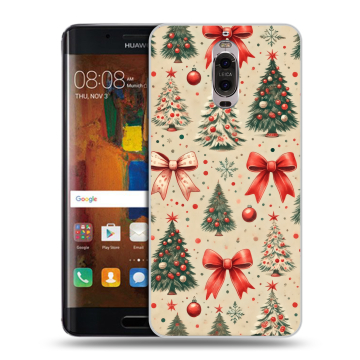 Пластиковый чехол на Huawei Mate 9 Pro с принтом Новый год Пластиковый чехол на Huawei Mate 9 Pro с принтом Новый год