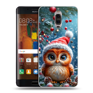 Пластиковый чехол на Huawei Mate 9 Pro с принтом Новый год
