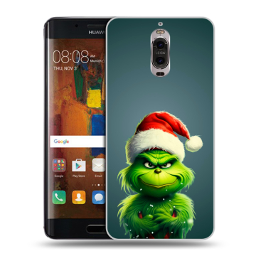 Пластиковый чехол на Huawei Mate 9 Pro с принтом Новый год