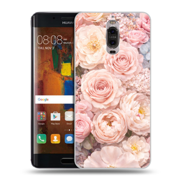 Пластиковый чехол на Huawei Mate 9 Pro с принтом женский