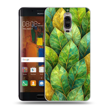 Пластиковый чехол на Huawei Mate 9 Pro с принтом женский