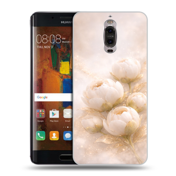 Пластиковый чехол на Huawei Mate 9 Pro с принтом женский
